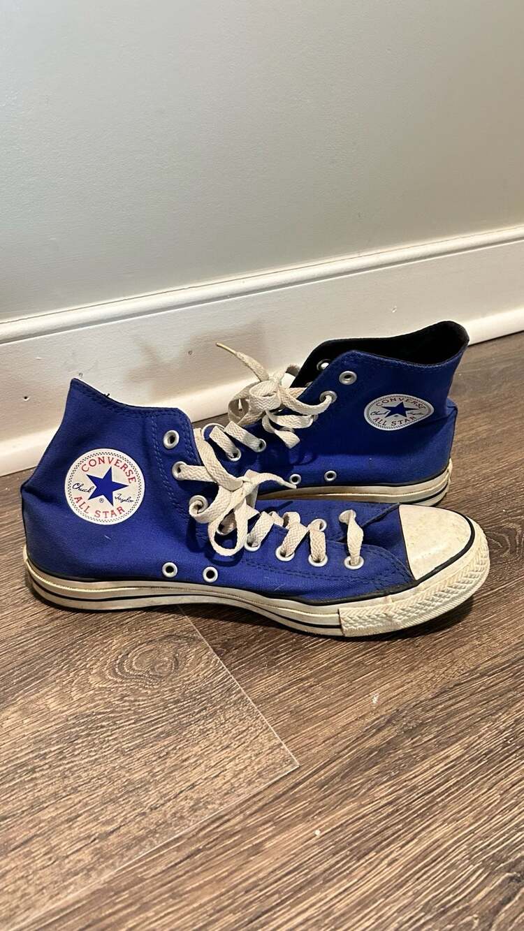 Converse Chuck Taylor All Star High Top Blue Sneakers